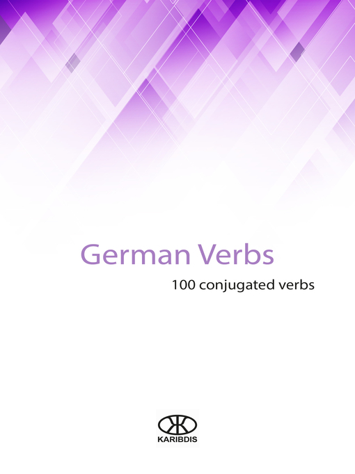 Title details for German verbs by Editorial Karibdis - Available